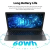 2025 SGIN 15.6" Full HD Laptop 8GB RAM 256GB SSD Windows 11 7000mAh WiFi5 HDMI